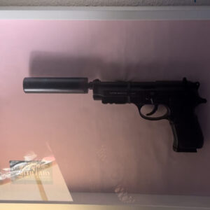 M92 BERETTA WITH SILENCER