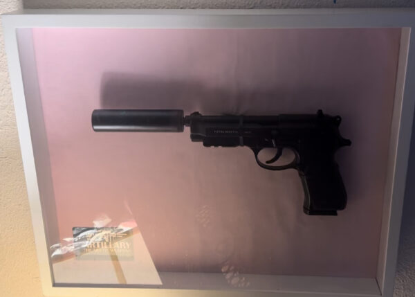 M92 BERETTA WITH SILENCER